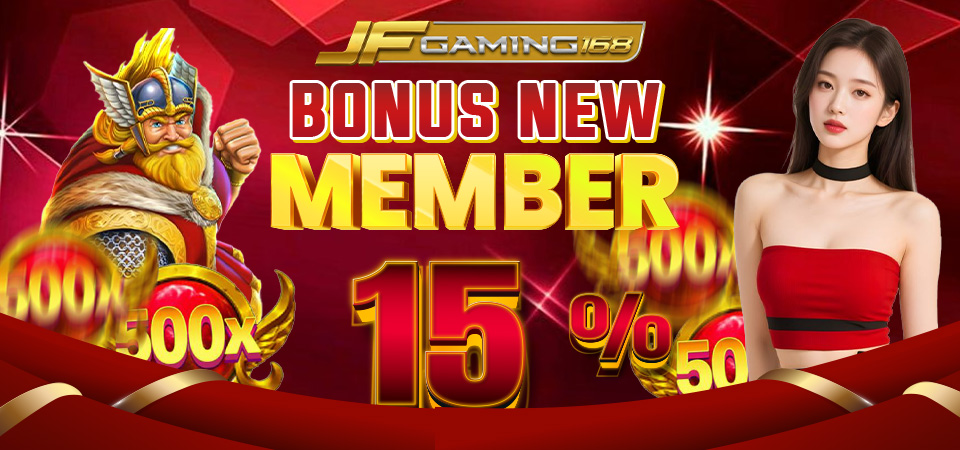 Bonus New Member 15%